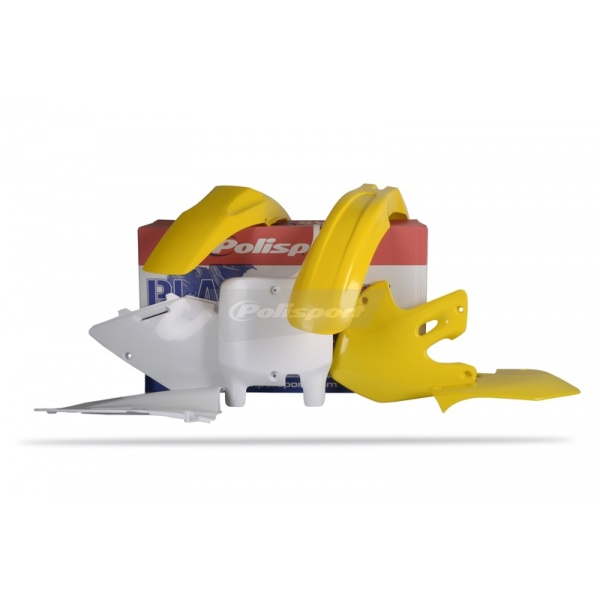 Kit plastique POLISPORT couleur origine Suzuki RM125/RM250 1999-2000 Kit plastique POLISPORT couleur origine Suzuki RM125/RM250 1999-2000