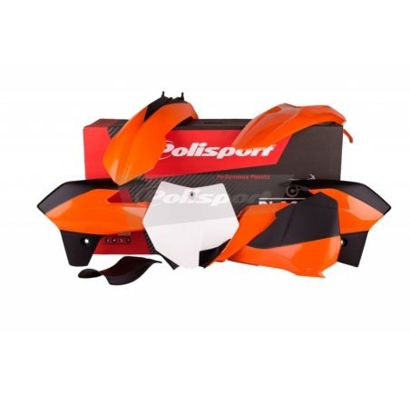 Kit plastique POLISPORT couleur origine (13-14) KTM SX85