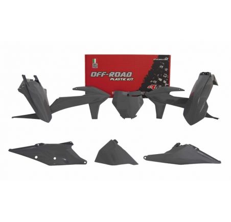 Kit plastiques RACETECH gris KTM SX