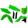 Kit plastique RACETECH vert fluo Kawasaki KX250F 2013-2016