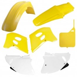 Kit plastiques POLISPORT couleur origine - Suzuki RM 125/250 1993-95