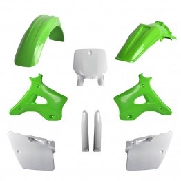 Kit plastique POLISPORT origine Kawasaki 125/250 KX 1994-1998