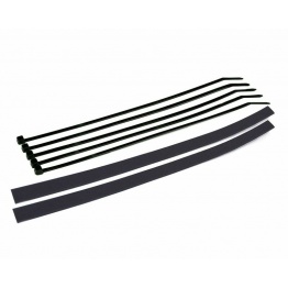 Protection de bras oscillant RACETECH noir pour moto Beta