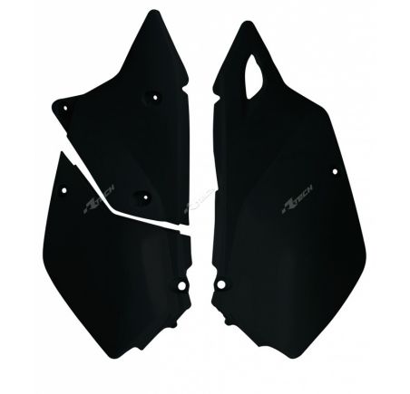 Plaques latérales RACETECH noir