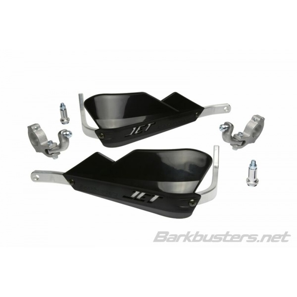 Kit protège-mains BARKBUSTERS Jet montage 2 points guidon Ø28,6mm noir Kit protège-mains BARKBUSTERS Jet montage 2 points guidon Ø28,6mm noir