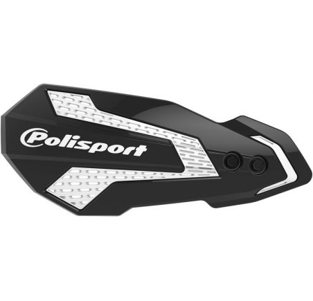 Protège-mains POLISPORT MX Flow noir / blanc - Honda CRF450R / RX