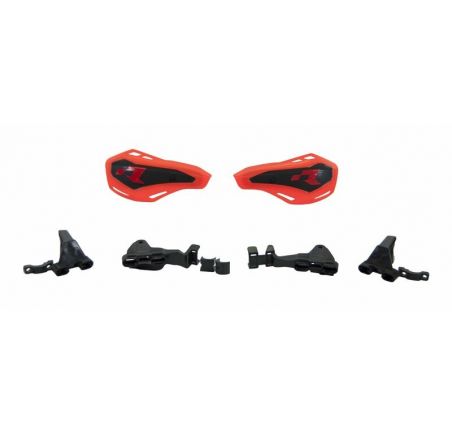 Protèges-mains RACETECH HP1 orange fluo