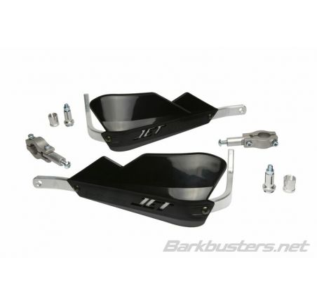 Kit protège-mains BARKBUSTERS Jet montage 2 points embout de guidon droit Ø22mm noir