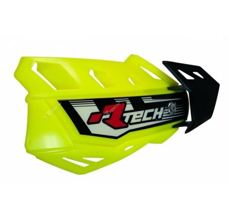Protège-mains RACETECH FLX jaune fluo réglable