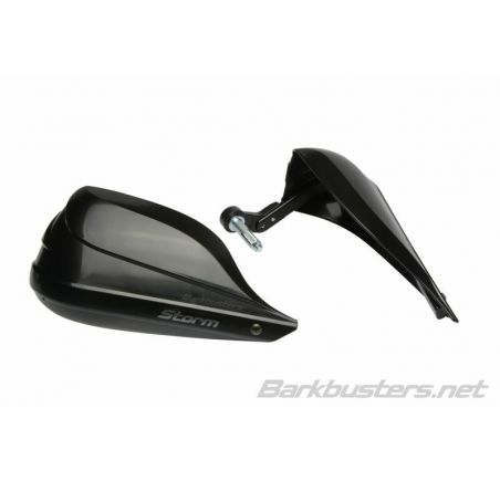 Kit protège mains BARKBUSTERS Storm point d'attache simple embout du guidon creux noir