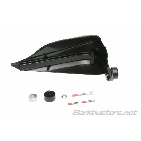 Kit protège-mains BARKBUSTERS Storm point d'attache simple Ø6-8mm pas de vis intérieur embout du guidon noir Kit protège-mains BARKBUSTERS Storm point d'attache simple Ø6-8mm pas de vis intérieur embout du guidon noir