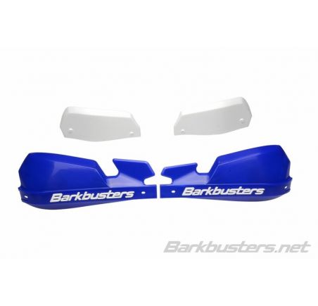 Coques de protège-mains BARKBUSTERS VPS MX bleu/déflecteur blanc
