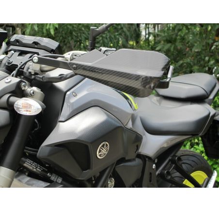 Coques de protège-mains BARKBUSTERS Carbon fibre de carbone
