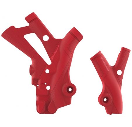 Protection de cadre POLISPORT rouge Beta
