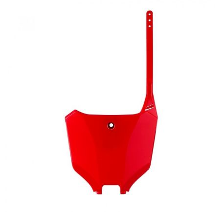 Plaque numéro frontale POLISPORT rouge Honda CRF450R