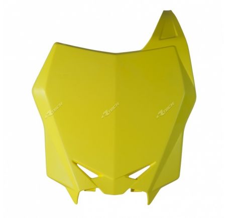 Plaque numéro frontale RACETECH Factory jaune Suzuki RM-Z250/450