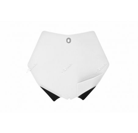Plaque numéro frontale RACETECH blanc KTM