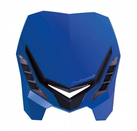 Plaque phare POLISPORT E-Blaze bleu