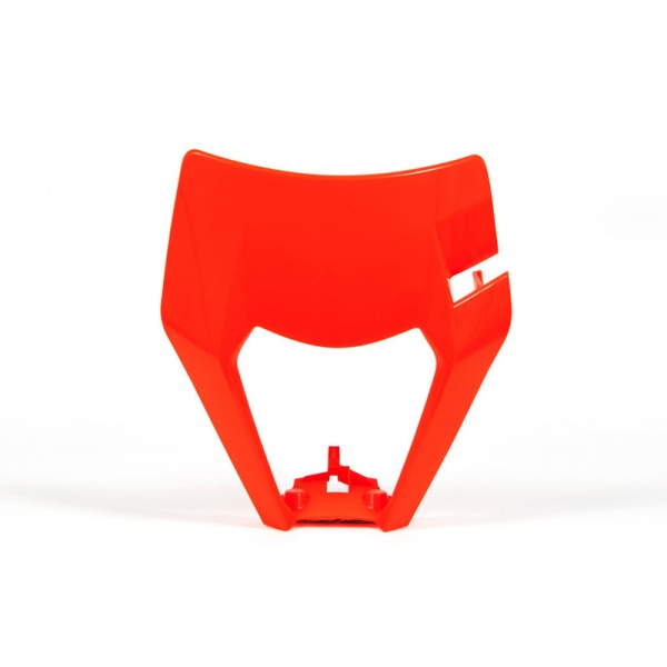 Plastique de plaque phare RACETECH orange fluo KTM EXC Plastique de plaque phare RACETECH orange fluo KTM EXC
