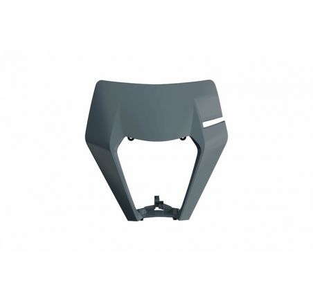 Plaque phare POLISPORT gris nardo KTM