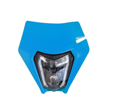 Plaque phare + phare LED RACETECH