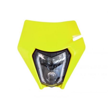 Plaque phare + phare LED RACETECH