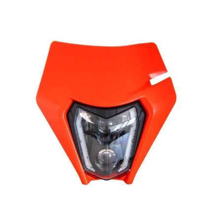 Plaque phare + phare LED RACETECH