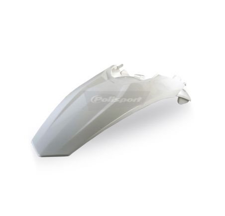 Garde-boue arrière POLISPORT blanc KTM