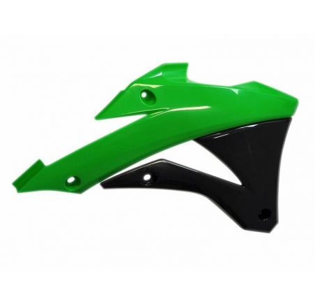 Ouïes de radiateur RACETECH vert KX 85