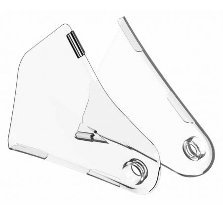 Protection de plaques latérales POLISPORT transparent KTM