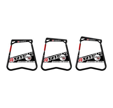 Lève moto RISK RACING A.T.S. inclinaison réglable avec plaque aimantée