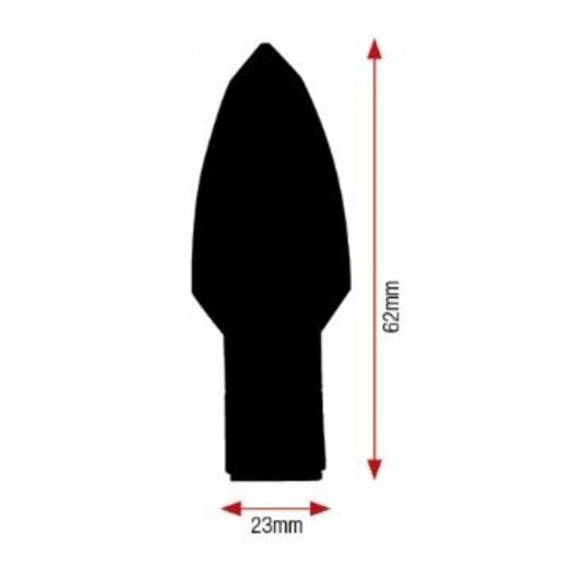 Design en forme de lance clignotant V-Parts Spear LED