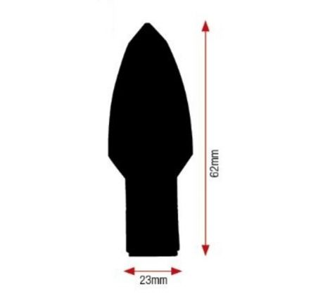 Design en forme de lance clignotant V-Parts Spear LED