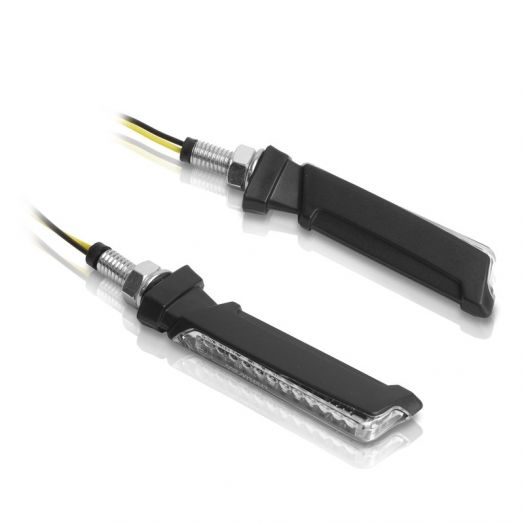 Paire de clignotants séquentiels moto V-Parts Slim Hammer LED