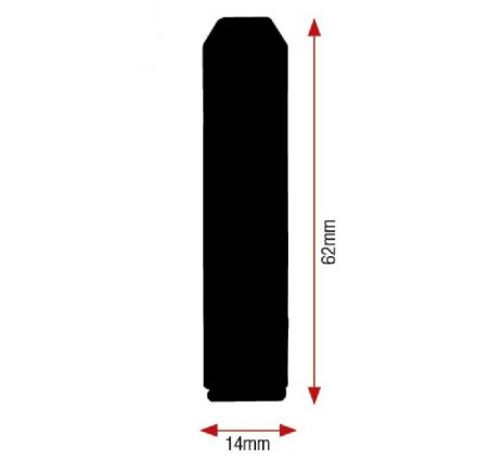 Design linéaire fin clignotant LED V-Parts Line universel