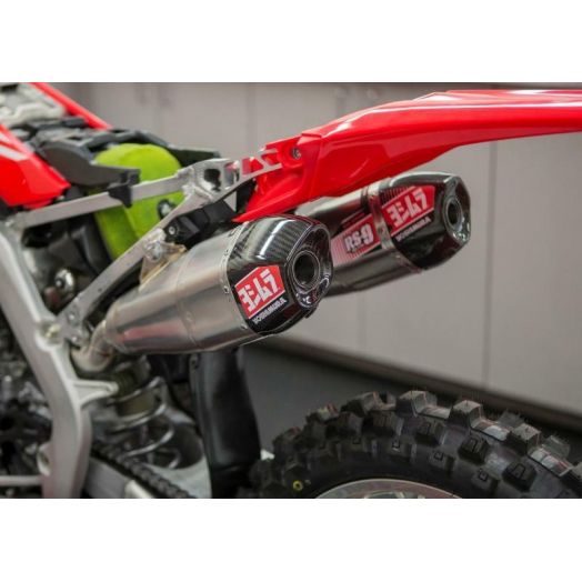 Ligne Complète Yoshimura RS-9T Stainless Double Silencieux – Honda CRF 450 R / RX (2017-2020)