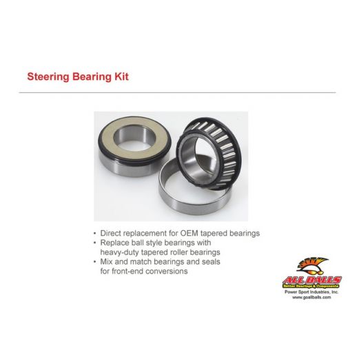 Kit roulements de colonne de direction ALL BALLS