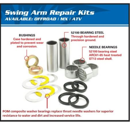 Kit réparation de bras oscillant ALL BALLS Honda