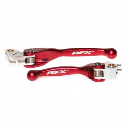 Ensemble de leviers retournables rouge Honda 250 CRF 2007-2025 / 450 CRF 2007-2020