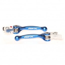 Ensemble de leviers retournables bleu TM Racing EN/EN-F/MX/MX-F 2019-2022 / Husqvarna FC/FE/TC/TE 2014-2016