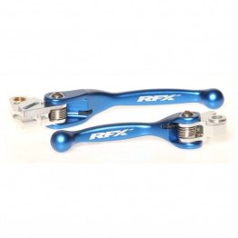 Ensemble de leviers retournables bleu Yamaha YZ/YZF/WRF 2001-2007 / Kawasaki 250/450 KXF 2006-2012