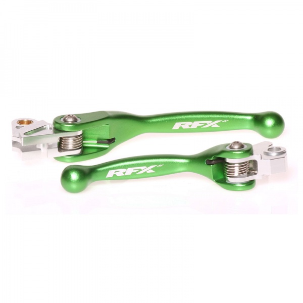 Ensemble de leviers retournables vert Kawasaki 250/450 KXF 2006-2012 / Yamaha YZ/YZF/WRF 2001-2007 Ensemble de leviers retournables vert Kawasaki 250/450 KXF 2006-2012 / Yamaha YZ/YZF/WRF 2001-2007