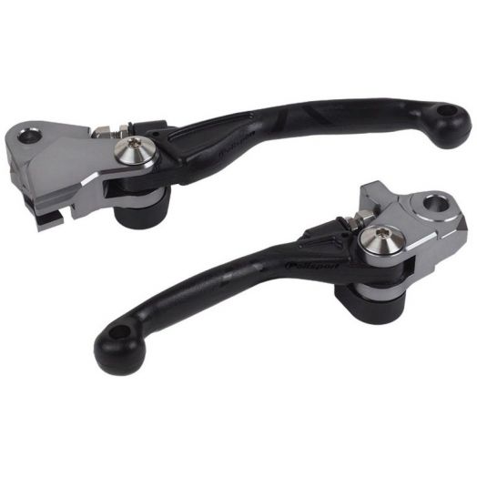Jeu de leviers Polisport Pivor Incassable noir Husqvarna 250/350/450/501 FE 2019-2021