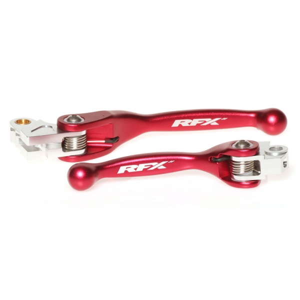 Ensemble de leviers retournables rouge Honda 250/450 CRF R/X / 125/250 CR