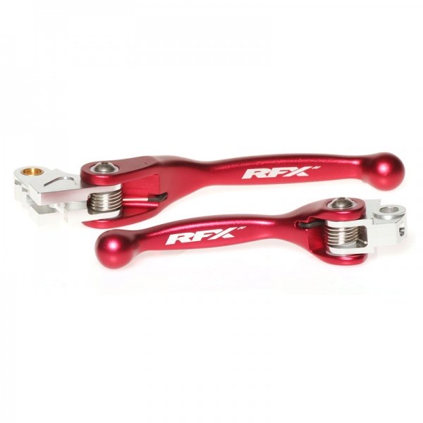 Ensemble de leviers retournables rouge Honda 250/450 CRF R/X / 125/250 CR