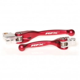 Ensemble de leviers retournables forgés RFX Race (Rouge)