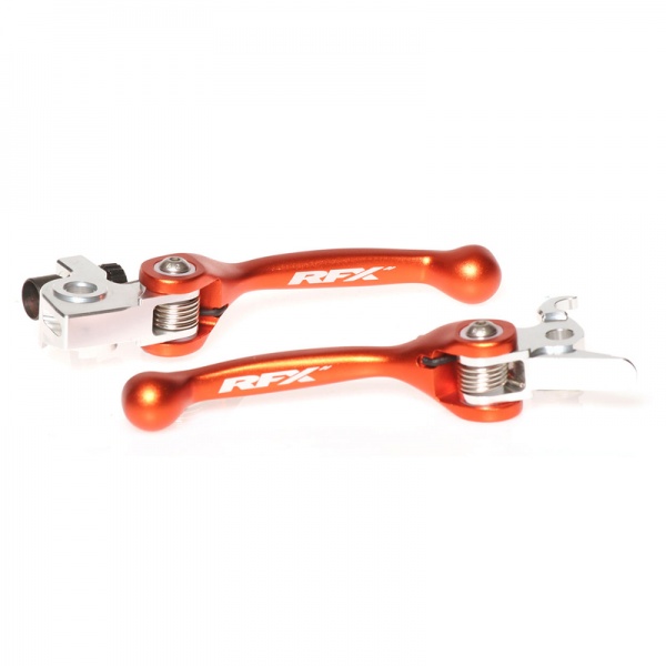 Ensemble de leviers retournables orange KTM Divers freins Brembo / embrayages Brembo