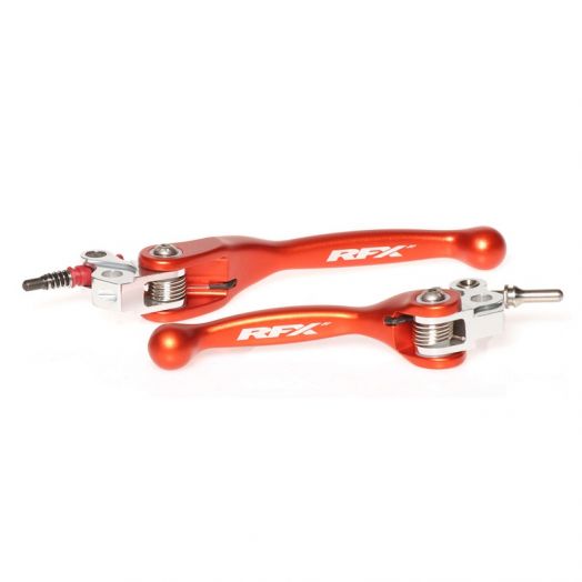 Ensemble de leviers retournables orange KTM SX 65 2012-2013
