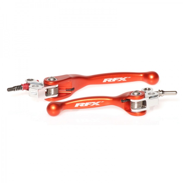 Ensemble de leviers retournables orange KTM SX 65 2012-2013 Ensemble de leviers retournables orange KTM SX 65 2012-2013
