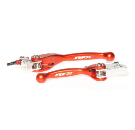 Ensemble de leviers retournables orange KTM SX65/85 2004-2012